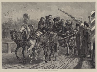 Expulsion des Juifs de Roumélie orientale - Johann Nepomuk Schonberg